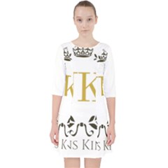 Jk Logo Square Pocket Dress by Jeanskings