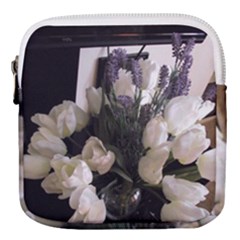 Tulips 1 1 Mini Square Pouch by bestdesignintheworld