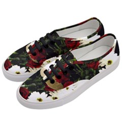 Roses 1 2 Women s Classic Low Top Sneakers by bestdesignintheworld