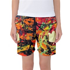 City 1 1 Women s Basketball Shorts by bestdesignintheworld