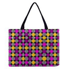 Polka Dots Two Times 4 Black Zipper Medium Tote Bag by impacteesstreetwearten