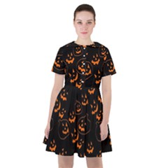 Jack O Lanterns Sailor Dress by bloomingvinedesign