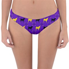 Elegant Pugs Reversible Hipster Bikini Bottoms by ElegantGP