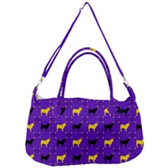 Elegant Pugs Removal Strap Handbag by ElegantGP