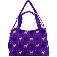 Elegant Pugs Double Compartment Shoulder Bag by ElegantGP