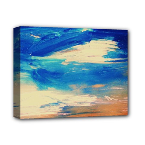 Skydiving 1 1 Deluxe Canvas 14  X 11  (stretched) by bestdesignintheworld