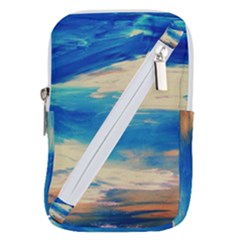 Skydiving 1 1 Belt Pouch Bag (large) by bestdesignintheworld