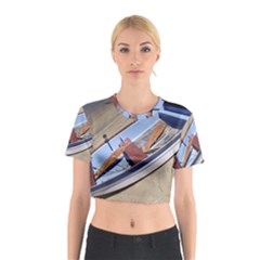 Balboa 1 2 Cotton Crop Top by bestdesignintheworld