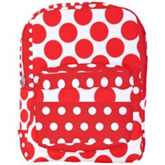 Polka Dots Two Times 9 Full Print Backpack by impacteesstreetwearten