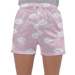 Kawaii cloud pattern Sleepwear Shorts
