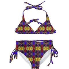 Abstract 34 Kids  Classic Bikini Set by ArtworkByPatrick