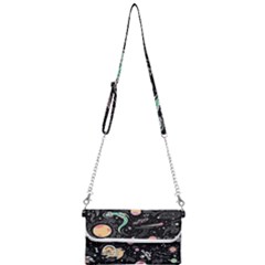 Animals Galaxy Space Mini Crossbody Handbag by Vaneshart