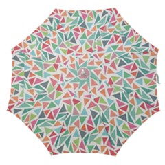 Colorful Triangle Vector Pattern Straight Umbrellas