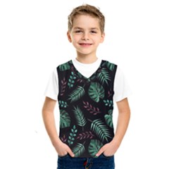 Tropical Leaves Pattern Kids  Sportswear by Vaneshart