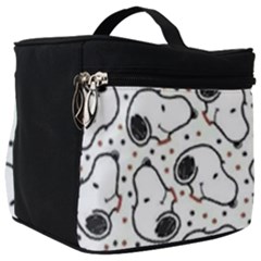 Dog Pattern Make Up Travel Bag (big) by Vaneshart