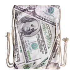 Mixed Dollars Drawstring Bag (large)