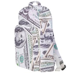 Mixed Dollars Double Compartment Backpack