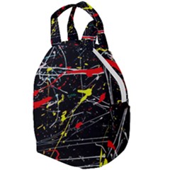 Random Paint Splats Background Travel Backpacks by Vaneshart