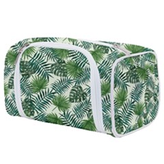 Leaves Tropical Wallpaper Foliage Toiletries Pouch