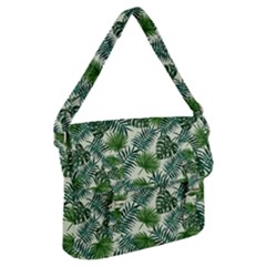 Leaves Tropical Wallpaper Foliage Buckle Messenger Bag