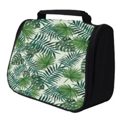 Leaves Tropical Wallpaper Foliage Full Print Travel Pouch (Small)