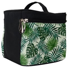 Leaves Tropical Wallpaper Foliage Make Up Travel Bag (Big)