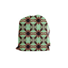 Christmas Pattern Drawstring Pouch (medium)