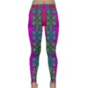 Flowers In A Rainbow Liana Forest Festive Classic Yoga Leggings View1