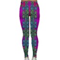 Flowers In A Rainbow Liana Forest Festive Classic Yoga Leggings View2