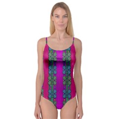 Flowers In A Rainbow Liana Forest Festive Camisole Leotard 