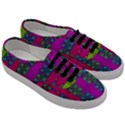 Flowers In A Rainbow Liana Forest Festive Men s Classic Low Top Sneakers View3
