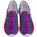 Flowers In A Rainbow Liana Forest Festive Men s Lightweight Slip Ons View1