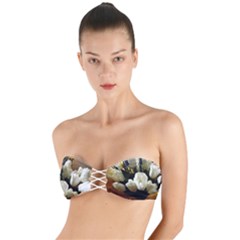Tulips 1 3 Twist Bandeau Bikini Top by bestdesignintheworld