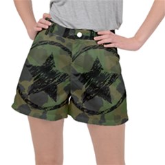 Military Camouflage Design Ripstop Shorts by Vaneshart