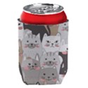 Hand Draw Cats Seamless Pattern Can Holder View2