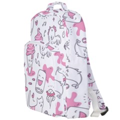 Set Kawaii Doodles Double Compartment Backpack