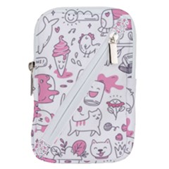 Set Kawaii Doodles Belt Pouch Bag (small) by Vaneshart