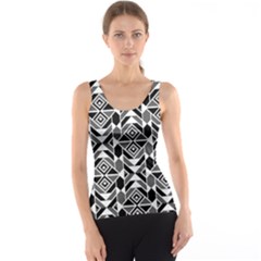 Graphic Design Decoration Abstract Seamless Pattern Tank Top