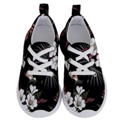 Beautiful Artistic Dark Tropical Pattern Running Shoes by Vaneshart