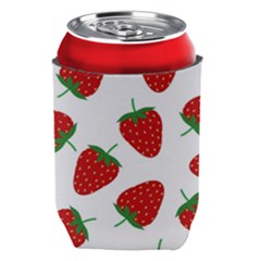 Seamless Pattern Fresh Strawberry Can Holder by Vaneshart
