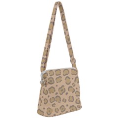 Leopard Print Zipper Messenger Bag by Sobalvarro