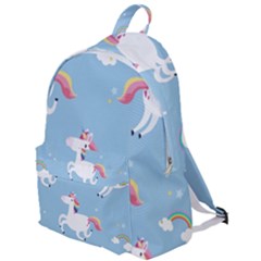 Unicorn Seamless Pattern Background Vector (2) The Plain Backpack