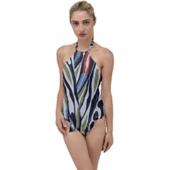 Borastapeter Scandinavian Designers Go With The Flow One Piece Swimsuit by Sobalvarro