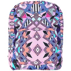 Marble Texture Print Fashion Style Patternbank Vasare Nar Abstract Trend Style Geometric Full Print Backpack by Sobalvarro