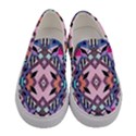 Marble Texture Print Fashion Style Patternbank Vasare Nar Abstract Trend Style Geometric Women s Canvas Slip Ons View1