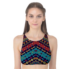 Ethnic  Tank Bikini Top by Sobalvarro