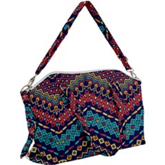 Ethnic  Canvas Crossbody Bag by Sobalvarro