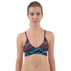 Ethnic  Wrap Around Bikini Top