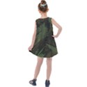 Camouflage Brush Strokes Background Kids  Summer Dress View2