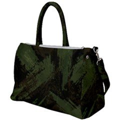 Camouflage Brush Strokes Background Duffel Travel Bag by Vaneshart